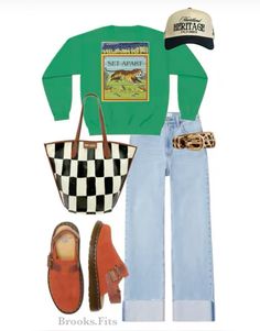 Slouchy Outfit, 70s Inspired Outfits, Earthy Outfits, Outfit Collage, Fashion Now, Style Crush, Polyvore Outfits