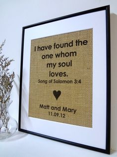 a cross - stitch pattern with the words i have found the one whom my soul loves