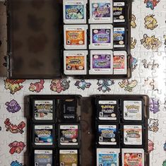 Pokémon 4th-7th Generation DS and 3DS Version Games Bundle Lot Pokemon Ds Games, Nintendo 3ds Xl Games, Pokemon Ds, Desktop Layout, Pokemon Alpha, Pokemon Pearl, 3ds Games, Pokémon White