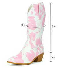 USS Shoes Darana Women's Boots | ussshoes.com – USS® Shoes Casual Pink Mid-calf Boots For Spring, Spring Pink Mid-calf Boots With Round Toe, Pink Round Toe Mid-calf Boots For Spring, Spring Wide Calf Knee-high Martin Boots, Wide Calf Closed Toe Boots For Spring, Pink Knee-high Boots With Round Toe For Fall, Spring Western Style Round Toe Heeled Boots, Summer Synthetic Ankle Boots, Western Style Round Toe Heeled Boots For Spring