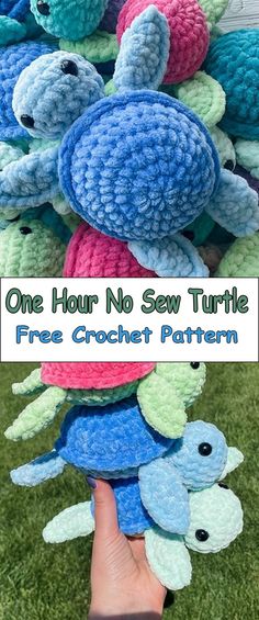 Sea Turtle Crochet Patterns Diy Crochet Turtle Free Pattern, Sea Turtle Knitting Pattern, Easy Crochet Turtle For Beginners, No Sew Crochet Sea Turtle, Crochet Turtle No Sew, Amigurumi Sea Turtle Free Pattern, Tiny Crochet Turtle, Christmas Turtle Crochet Pattern Free, Turtles Crochet Pattern Free