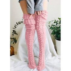 Cable Knit Socks, Over Knee Socks, Legging Sport, Over The Knee Socks, Thigh High Socks, Thigh High Stockings, Long Socks, Long Winter, Knee Socks