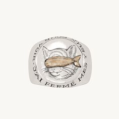 Gauguin Signet | Solid Sterling Silver Ring | Catbird Silver Cat Ring, Digby And Iona, Mothers Day Rings, The Painter, Cat Ring, Silver Signet Ring, Paul Gauguin, Gold Signet Ring, Modern Times