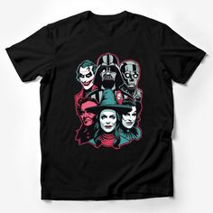 Villain Mashup T-Shirt, Iconic Movie Antagonists, Pop Culture Tee, Unisex Graphic Shirt, Gift for Movie Fans, Bold Design Top Male T-Shirt Custom graphic T-Shirt.Customize your color Cheap Fan Apparel T-shirt With Character Print, Cheap Pop Culture Slogan T-shirt, Cheap Pop Culture Letter Print T-shirt, Cheap Pop Culture Tops For Comic-con, Cheap Pop Culture T-shirt For Comic-con, Cheap Pop Culture T-shirt With Character Print, Funny Graphic Tees, Statement Shirt, Book Writing