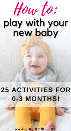 Happy newborn baby playing with parents between 0-3 months of age. Baby Zintuiglijk, Baby Routine, Fun List, Baby Schedule, Baby Play Activities