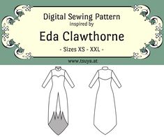 the eda clawhorne dress sewing pattern