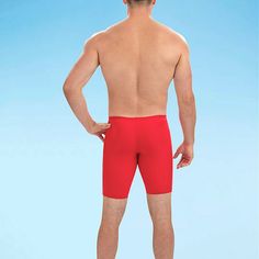 Feel comfortable and stylish in and out of the water in these Dolfin men's lined swim shorts. Made from stretch-knit, they feature an elastic waistband, UV protection, quick-dry tech, and water-resistant properties. Features: Quick Dry, Water Resistant, Stretch Fabric, Adjustable Waist, Lined, Uv ProtectionClosure Type: Full ElasticSwimwear Coverage: FullFiber Content: 80% Nylon, 20% SpandexFabric Description: KnitLining Material: PolyesterInseam: 9 1/2 In, 10 In, 10 1/4 In, 9 3/4 In, 9 1/4 InC… Compression Swim Trunks With Built-in Shorts, Red Short Swimwear For The Pool, Red Short Swimwear For Pool, Red Stretch Swim Trunks With Built-in Shorts, Red Short Length Swimwear For Beach, Red Short-length Swimwear For Beachwear, Red Short Length Swimwear For Beachwear, Red Beachwear Shorts For Pool, Red Fitted Short-length Swimwear