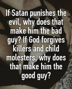 Satanism Beliefs, Image Girly, Anti Religion, God Forgives