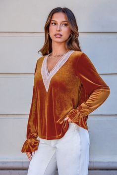 Turn up the volume on your wardrobe. The Burnt Orange V-Neck Poet Sleeve Blouse combines rich color with dramatic sleeves for a look that’s both bold and stylish. Ideal for when you want to catch some eyes. Product code: CAA04B4H046JJ Features:  Woven V-neckline Long poet sleeves Wash Method: Regular Wash Material: 95%POLYESTER,5%SPANDEX. Poet Sleeve, Dramatic Sleeves, Turn Up The Volume, Affordable Swimwear, Make Memories, Turn Up, Burnt Orange, Body Shapes, Rich Color