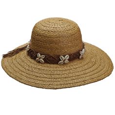 Handmade hats designed by John Callanan. Braided raffia capeline -floppy- hat. Macrame band with shell accent. Inner drawstring to adjust fit. One size fits most. 100% raffia Hat Macrame, Floppy Sun Hat, Beach Hats, Floppy Sun Hats, Summer Hats For Women, Wide Brim Sun Hat, Sun Protection Hat, Summer Hat, Handmade Hat