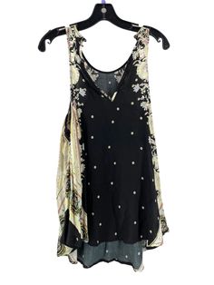 Brand: FREE PEOPLE Style: TUNIC SLEEVELESS Color: MULTI Size: XS SKU: 186-186278-19488 CONDITION: GENTLY USED Black Printed Sleeveless Tank Top, Black Sleeveless Printed Top, Bohemian Floral Print Summer Vest, Bohemian Black Sleeveless Blouse, Bohemian Sleeveless Black Blouse, Black Sleeveless Bohemian Blouse, Multicolor Sleeveless Vest Blouse, Summer Sleeveless Printed Blouse, Multicolor Sleeveless Blouse With Vest Detail