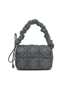 CARLYN is a designer bag brand that reinterprets the modern, sophisticated artistic sense of its birth city, New York, with a contemporary sensibility.- Brand's signature quilting detail- Lightweight nylon used bag- Square shape with generous storage- Length adjustable strap with stopper for a variety of looks Designer Quilted Crossbody Bag, Designer Nylon Top Handle Bag, Designer Nylon Shoulder Bag With Top Carry Handle, Designer Quilted Top Handle Bag, Designer Nylon Shoulder Bag With Detachable Handle, Designer Nylon Bag For Daily Use, Luxury Nylon Bag With Detachable Handle, Luxury Nylon Rectangular Shoulder Bag, Designer Nylon Bag With Double Handle