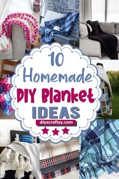 the top ten homemade diy blanket ideas