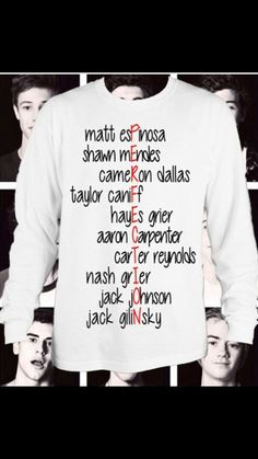 a white sweatshirt with words written on it