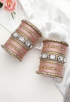 Bridal Bangles Wedding, Traditional Bracelet, Wedding Bangles, Kundan Bangles, Silk Thread Bangles, Thread Bangles, Hippy Gifts