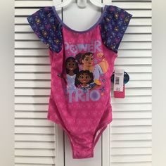 Encanto One Piece Swimming Suit Brand New With Tags In Various Sizes Availabile Oeko-Tex & Spf 50 Power Trio Regular Retail 30.00 Playful Fitted Sets With Character Print, One Piece Swimming Suit, Swimming Suit, Kids Swimming, Spf 50, 50 %, Swimming, One Piece, Disney