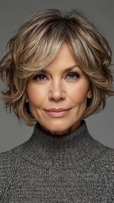 Rock Your Look with over 50 Short Hairstyles for Women Over 50 🌸 Short Stacked Bobs, Choppy Pixie Cut, Short Shag Haircuts, Short Curly Bob, Curly Pixie Cuts, Low Maintenance Haircut, Tousled Waves, Short Layered Haircuts, Oval Face Shapes