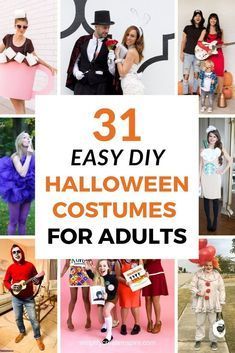 halloween costumes for adults that are easy to diy and great for the whole family