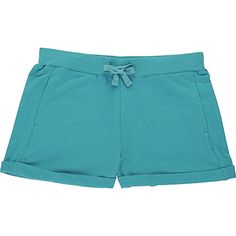 French Toast Toddler Girls Roll Cuff Short Drift Turquoise Heather 3T >>> Check out this great product.(It is Amazon affiliate link) #hot French Terry Shorts, Cuffed Shorts, French Terry, Toddler Girl, French Toast