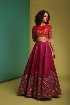 Salwar Kamiz, Red Lehenga, Indian Dresses Traditional, Traditional Indian Outfits