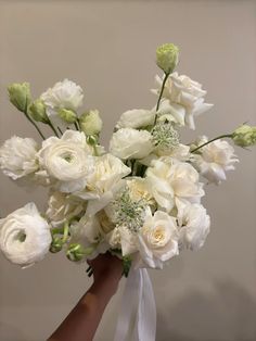 White Wedding Bouquets, Bride Bouquet, Flower Bouquet Wedding, Wedding Bouquet, White Wedding, Flowers Bouquet, Bouquets, Flowers, White