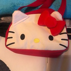 Brand New, Small Red Hello Kitty Makeup Bag, Never Used With Pearl Zip Closure Detail. Cute Red Shoulder Bag, Cute Red Bag For Gift, Cute Red Bags For Gifts, Playful Red Shoulder Bag For Daily Use, Cute Hello Kitty Shoulder Bag For Gift, Cute Hello Kitty Shoulder Bag As Gift, Cute Red Shoulder Bag For Everyday Use, Playful Hello Kitty Bag As A Gift, Playful Hello Kitty Bag As Gift