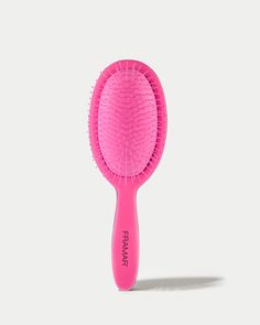 Detangling Hair has never been so easy! Framar’s fun Pink Brush detangles the most stubborn of knots! This Detangling Brush works on wet or dry hair. Fantastic for all hair types - extension and wig friendly. This Wet Hair Brush has more space, being able to take on larger pieces of hair. Ergonomic Lightweight Handle. An ideal curly hair brush, this hair detangler will be a staple in your everyday routine! Saves time and tears; this kids detangler will detangle hair in a quarter of the time! The Brush Curly Hair, Wet Hair Brush, Best Detangling Brush, Detangle Brush, Curly Hair Brush, Detangler Brush, Pink Brush, Detangle Hair, Pinky Swear