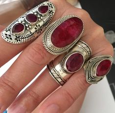 Indie Jewelry, Aesthetic Red, Dope Jewelry, Funky Jewelry, Jewelry Lookbook, I Love Jewelry, Dream Jewelry, Jewelry Inspo, Pretty Jewellery