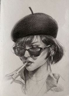 Check out this chic drawing of a stylish girl! 💁‍♀️✨ It captured her trendy outfit and confident vibe, showcasing a flair for fashion. Perfect for those who love art that merges style and creativity. Follow for more fashionable sketches and art inspiration! #StylishGirl #FashionArt #GirlDrawing #ArtInspo #Sketching #CreativeDrawing Girl With Headset Drawing, Portrait Sketches Realistic, Portrait Sketches Simple, Drawing Ideas Sketching, Charcoal Drawing Portrait, Simple Sketching, Face Drawing Easy, Art Painting Tutorial, Drawing Amazing