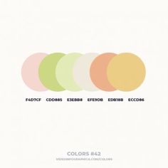 the color scheme for colors 4 and 5 is shown in different shades, including yellow, green