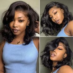 PRICES MAY VARY. Human Hair Wigs Materials: 4x4 body wave swiss lace front wigs cut from young donors, human wavy closed wig human hair, cuticle aligned 10A virgin hair wig, can be dyed, straightened, reusable, durable, no shedding , no tangle, no knots. Lace Size: 4×4 Lace,Body Wave Closure Wig Human Hair Full Thick 180% Density Pre-plucked Bleached Knot Lace Forehead Wig, Glue Free Lace Forehead Wig Human Hair Pre-plucked, Natural Hairline Human Hair Lace Forehead Wig Body Wave Closure Wig Wig Frontal Wig Body Wave, Style Bob, Wigs Human Hair, Body Wave Wig, Body Wave Hair, Peruvian Hair, Human Hair Lace Wigs, Bob Wig