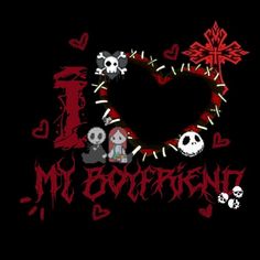 Amor Emo, To Girlfriend, I Love My Boyfriend, Emo Pfp, Catty Noir, Goth Wallpaper, Emo Wallpaper