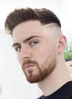 Edgy Long Haircuts, Military Fade, Mohawk Fade, Mullet Hairstyles, Fade Haircut Styles, Modern Mullet, Mens Haircuts, Haircut Styles