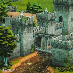 Sims 4 Realm Of Magic Builds, Sims 4 Medieval Build, Henford On Bagley, Nuremberg Castle, Sims Lots