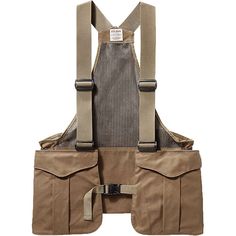 Filson Men's Mesh Game Vest Bag Filson Vest, Hunting Essentials, Filson Mens, Bag Dark, Hunting Accessories, Dark Tan, Daisy Chain, Water Repellent Fabric, Sling Backpack