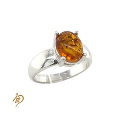 Unique and Beautiful Ring with one and only Baltic Amber. I've made it with 925 Silver Royal Design. Amber is a very unique stone, and each of it can look a little bit different from another - but this is exactly what makes Amber very precious and individual. Amber is highly polished for a very reflective shine effect. This ring is adjustable, so every of our Clients could wear it and enjoy it. Standard size is set around US 7 but You can make it a little bit bigger. Send me your requested size Amber Crystal Ring With Sterling Silver, Unique Amber Sterling Silver Rings, Amber Sterling Silver Ring, Adjustable Sterling Silver Amber Ring, Amber Sterling Silver Oval Cabochon Ring, Royal Design, Amber Ring, Baltic Amber, Adjustable Rings