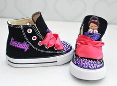 How adorable are these Boss Baby inspired converse! The perfect shoe to complete the look!Please leave your name needed in the notebox during checkoutThis listing is for the shoes only,Visit the tutu section or search bar for the matching outfit!These are our Basic Bling Converse, if you want more bling or other details please visit our bling shoe section to purchase a different designIf you are unsure of sizing please scroll to the last photos for our size charts, or visit our size charts here- Cute High-top Sneakers As Gift, Cute Low-top Sneakers For Birthday, Customizable Cute Low-top Sneakers, Customizable Cute Lace-up Sneakers, Customizable Lace-up Cute Sneakers, Cute High-top Sneakers For Birthday, Cute Customizable Lace-up Sneakers, Kuromi Custom Shoes, Boss Baby Custom Shoes