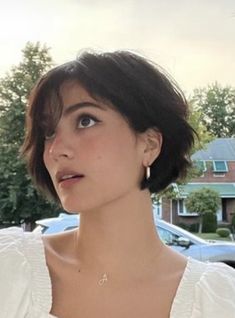 Feminine Short Hair Pixie, Jellyfish Haircut, 2024 Haircut, Kort Bob, Inspo Hair, Really Short Hair, Shot Hair Styles, Hair Haircuts