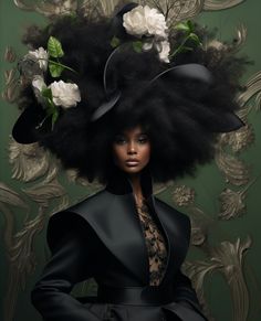 Tiny Boutique, Dragon 2024, Virtual Hairstyles, Garden Fashion, Goddess Aesthetic, Black Art Painting, Fantasy Hair