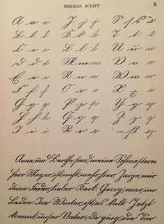 an old handwritten document with cursive writing on the bottom and upper letters