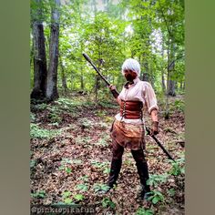 ~!Unique Cosplay Staff!~ This is a handmade cosplay Staff. Based on the colors and design, I call this one the Steampunk "Rustic Gold" Staff. It's made using a natural tree branch with textured glue contouring and drips. It has a few small stones near various tree branch stubs (pictured). It also has a large stone on the head of the staff. It is hand painted: with a black base coat, brown heavy dry-brushing, gold dry-brushing and a satin polyurethane finish. It's one of a kind.  It's awesome for a Witch/Warlock/Wizard/Fairy Cosplay! It can also be used for LARP! . (!This item should NOT be kept in direct sunlight and/or heat for extended amounts of time!) . ( The clothes and accessories are NOT included. ;) )  . Note: The colors shown in the pictures above may be slightly different on your Post-apocalyptic Costumes For Cosplay Events, Fitted Post-apocalyptic Cosplay Costume, Warrior Style Cosplay Costume For Larp Events, Warrior Cosplay Costume For Larp Events, Warrior Cosplay Costume For Fantasy Events, Post-apocalyptic Cosplay Costume For Costume Parties, Post-apocalyptic Cosplay Costume For Cosplay Events, Post-apocalyptic Cosplay Costume For Events, Post-apocalyptic Costumes For Cosplay