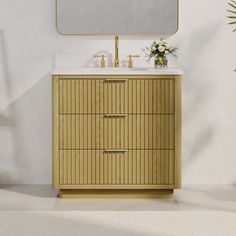 Bathroom Vanity with Sink Solid Wood Bathroom Vanity, Oak Bathroom Vanity, Veneer Plywood, Wood Bath, Wood Bathroom Vanity, Single Sink Bathroom, White Quartz Countertop, Classic Bathroom, Sink Bathroom Vanity