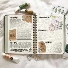 Diary Pages, Kunstjournal Inspiration, Bullet Journal 2020, Wellness Journal, Bullet Journal Paper, Bullet Journal Ideas, Bullet Journal Diy