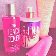 Lotion Victoria Secret, Pink Lotion, Victoria's Secret Perfume, Glitter Rosa, Beach Pink, Summer Fragrance