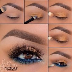 Makeup Definition, Makeup Zombie, Khol Eyeliner, Revolution Eyeshadow, Make Up Designs, Sleek Makeup, Eyeshadow For Brown Eyes, Smokey Eye Makeup Tutorial