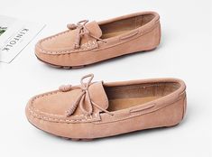 Magog Flats – Ultra Seller Shoes Casual Summer Moccasins For Work, Summer Casual Workwear Moccasins, Spring Flat Brown Moccasins, Brown Loafers For Spring, Flat Suede Moccasins For Spring, Spring Suede Flat Moccasins, Spring Beige Suede Moccasins, Trendy Flat Spring Moccasins, Trendy Spring Moccasins With Round Toe