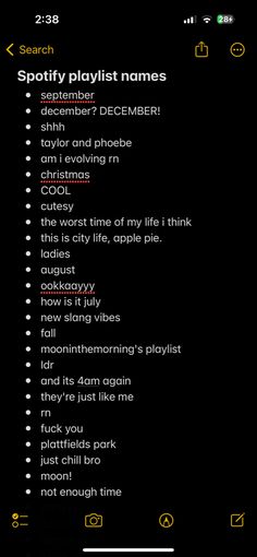 playlist names rap, playlist names for boyfriend, plavlist names for moods
playlist names for love songs, playlist names for indie, playlist names funny, plavlist names for moods, playlist names for love songs, playlist names for favorite songs, plavlist names for best friends, playlist names for spanish songs, playlist names for chill songs Youtube Playlist Names, Ost Playlist Cover, Dancing Spotify Cover, Apple Music Playlist Covers Spanish, Nostalgia Playlist Cover, Spotify Playlist Cover Ideas, Spotify Playlist Names Ideas Aesthetic, Spotify Playlist Names Ideas