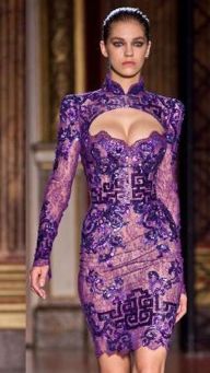 Zuhair Murad Mode Purple, Zuhair Murad Haute Couture, Lady Like, Zuhair Murad, Herve Leger, John Varvatos, Beauty And Fashion, Gorgeous Gowns, Purple Fashion