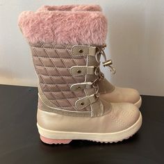 Pink Snow Boots Never Worn Pink Snow Boots, Pink Snow, Snow Boots, New Shoes, Kids Shoes, Full Service, Shoe Boots, Fast Delivery, Boots