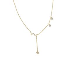 925 sterling silver chain, plated with gold or platinum AAA cubic zirconia crystals Measures 35 cm (13.75") in length with a 10 cm (4") extender